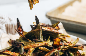 Crispy Oven Roasted Okra – Minimalist Baker Recipes