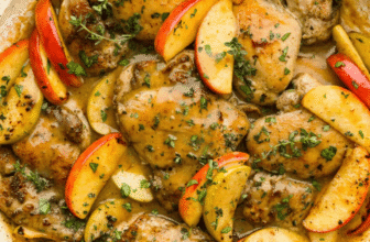 Apple Cider Chicken Thighs | Easy Fall Dinner