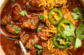 Texas Chili Recipe | Classic No Bean Beef Chili