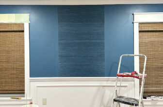 Bedroom Grasscloth Wallpaper Installation – It’s Not Going Great, But It’s Not Going Terribly