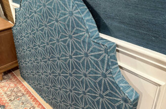 DIY Upholstered Headboard With Piping (The Bedroom Headboard Is Finished!)