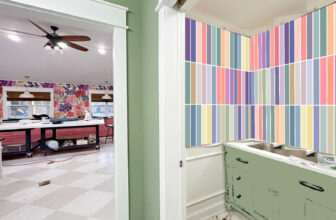 Studio Bathroom Progress And Three New Wall Design Options