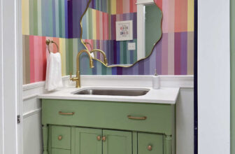 Studio Half Bathroom – FINISHED! (Before And After)