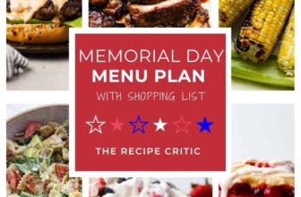 Memorial Day Menu Plan | The Recipe Critic