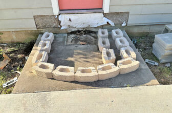 I Finally Have A Cohesive Plan (Front Porch, Studio Door Steps, and Bedroom Door Steps)